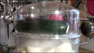 Dampfgarer Rezepte - Gemüse dampfgaren im Tchibo Dampfgarer bei einfachKochen