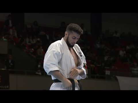 Tomohito Yukaw Japan Vs Salahat Hasanov Azerbaijan Men 85Kg Shinkyokushin 19-20 May 2018 Osaka