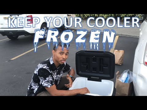 COLD ICE CHEST FOR A WEEK!