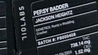 Strain Appreciation: Jackson Heightz Persy Badder by 710 Labs