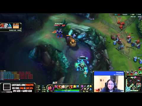 Insane Thresh Escape ft. Imaqtpie - League of Legends