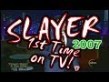 Slayer 1st national TV show! Eyes of the Insane Jimmy Kimmel 2007