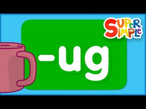 Learn The Alphabet - Word Family "ug"