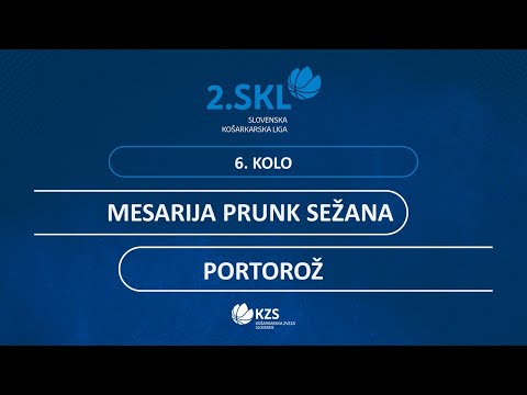 Mesarija Prunk Sežana : Portorož - 6. kolo - 2. SKL za moške - Sezona 2020/21