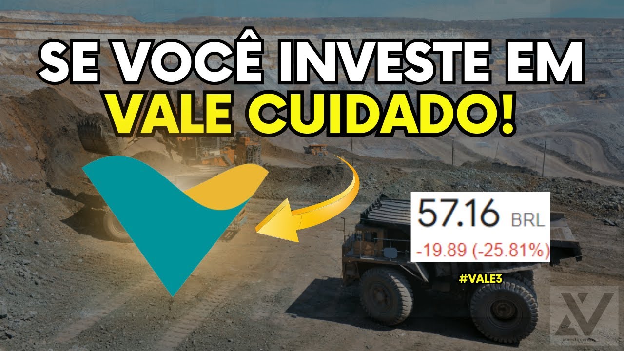 🚨VALE É VENDA? MUITA ATENÇÃO! #VALE3