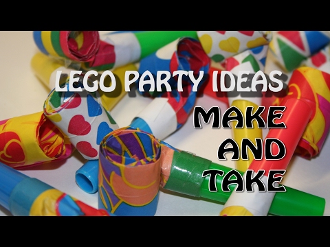 LEGO Party Ideas - LEGO Life Hacks - Klutz LEGO Crazy Action Contraptions
