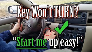 Ignition Key Won't Turn? Let's get you going. #29