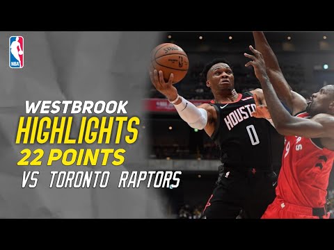 Russell WestBrook Full Highlights Vs Toronto Raptors - 22 Points -  10/10/2019