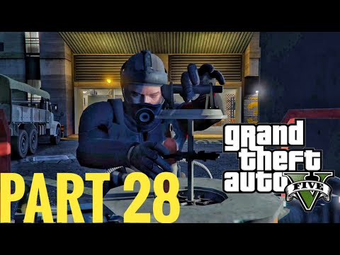 GTA V | PS4 Slim Gameplay | Walkthrough | Part 28