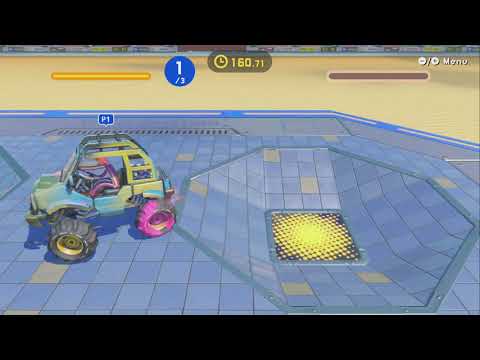 Hole Level ~ Loads of Power-Ups - Battle Mode - LABO 03: Vehicle Kit - No Commentary 1bp