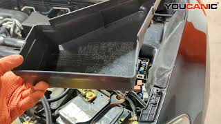 2012-2016 Subaru Impreza - Fuse Box Locations (Engine Bay & Interior)