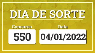 Capa de DIA DE SORTE 550
