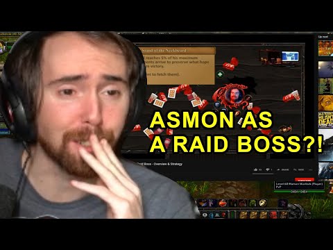 ASMONGOLD REACTS TO HIS PERSONAL RAID BOSS FIGHT BY PORCUPINE MONARCH