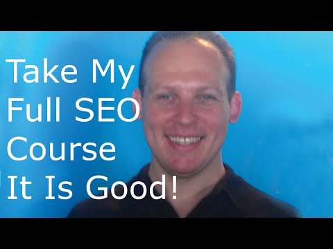 SEO course: Learn SEO (search engine optimization) marketing with my online SEO training course Video