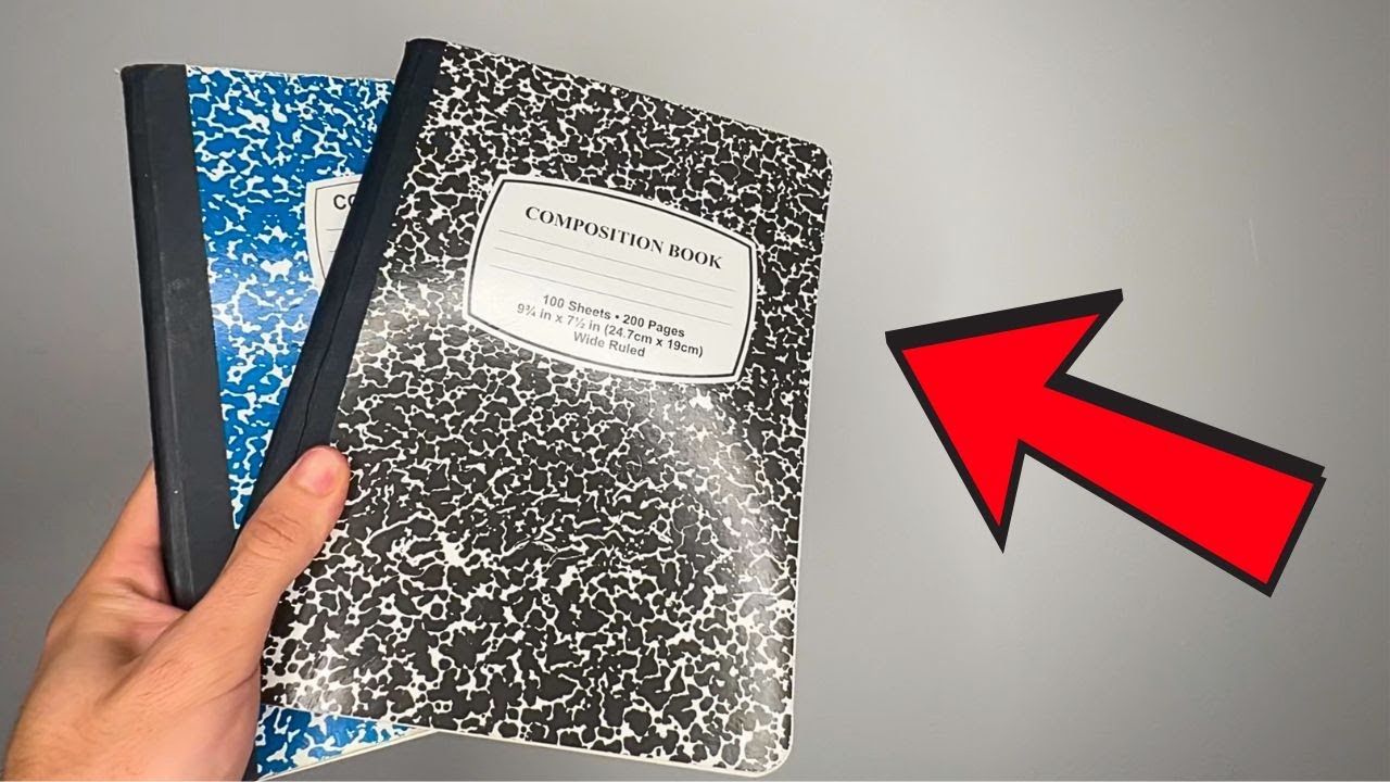 Why Composition Notebooks Make The BEST Journals (SERIOUSLY)