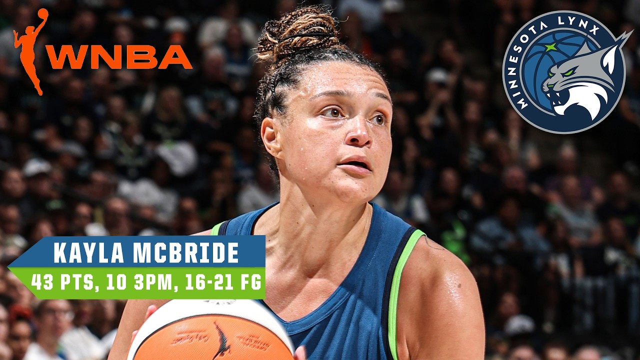 Kayla McBride 40-PIECE 🔥 Sets record for most 3PM in a game | WNBA on ESPN