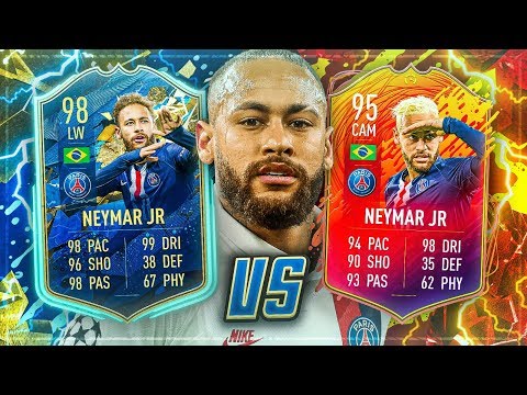 FIFA 20: SPANNUNG PUR!! 🔥 | TOTS 98 NEYMAR VS 95 NEYMAR SQUAD BUILDER BATTLE VS SERKAN ISAK!!