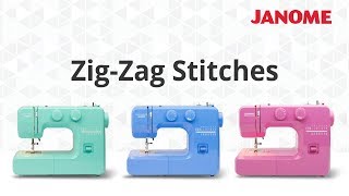 Using the Zig-Zag Stitch