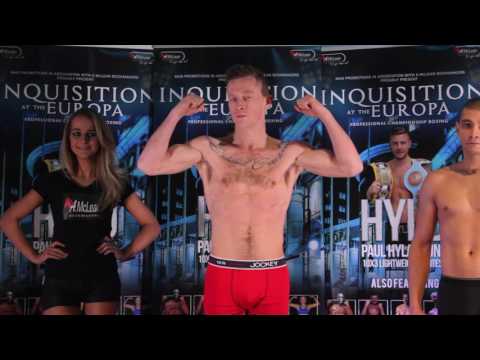 Feargal McCrory Weigh In Inquisition @ Europa Hotel