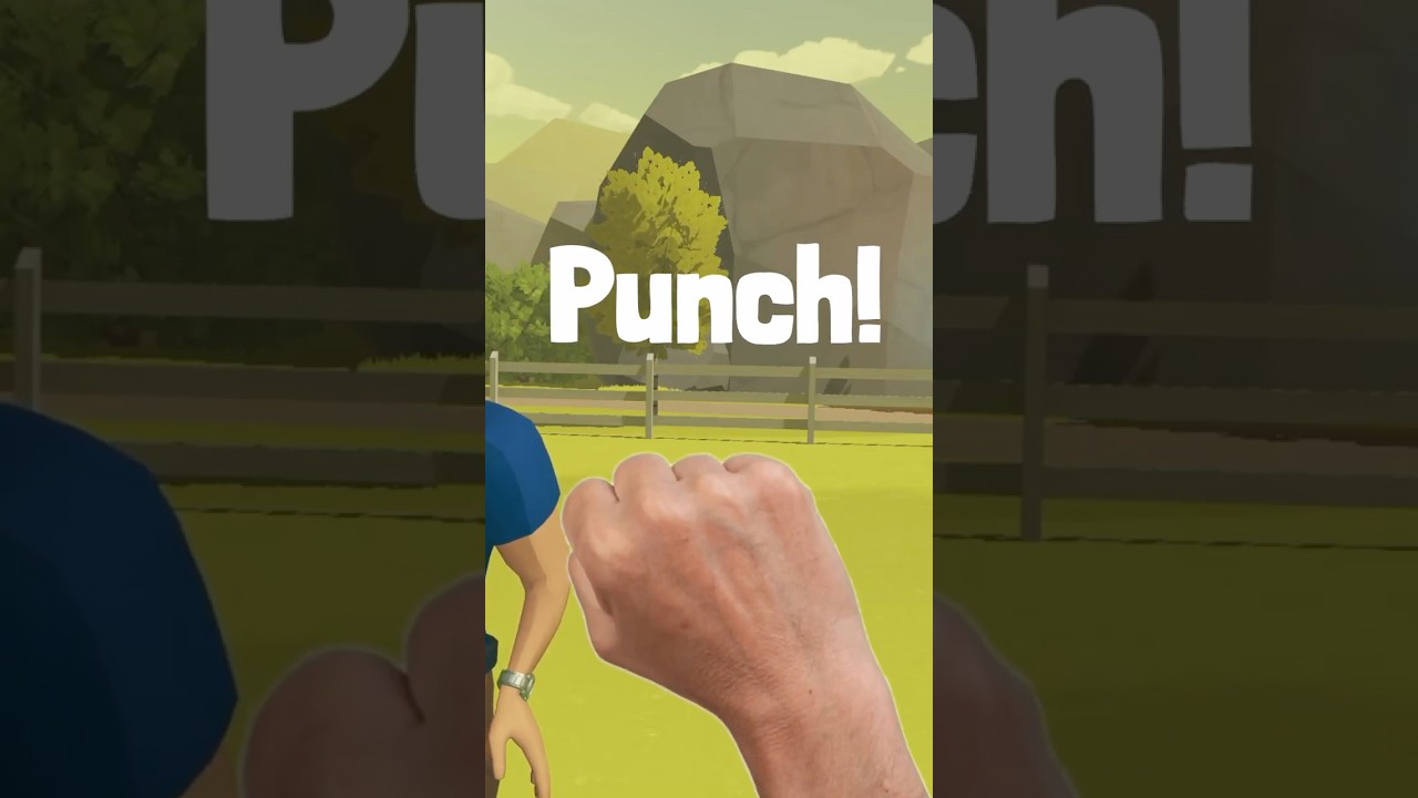 Punch Your Screen For A Surprise! #recroom