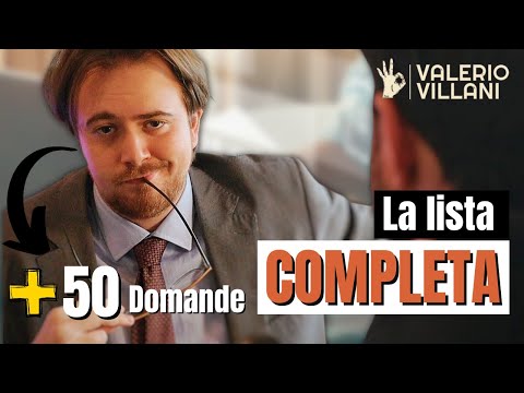 Colloquio di lavoro DOMANDE E RISPOSTE: 50 domande che riceverai SEMPRE e come rispondere