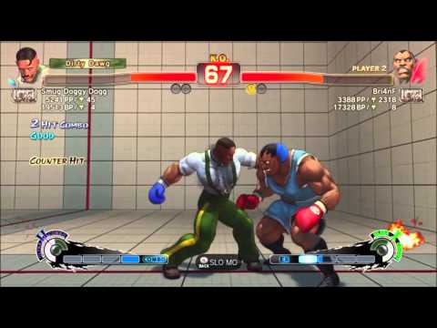 PIE Smug ( Dudley ) Vs. Brian_F ( Balrog ) USF4 Ranked Match