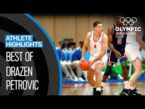 Dražen Petrović - Top 10 Plays at the Olympics | Athlete Highlights
