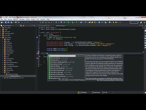 20 Jtree Java Swing Tutorial Without Voice