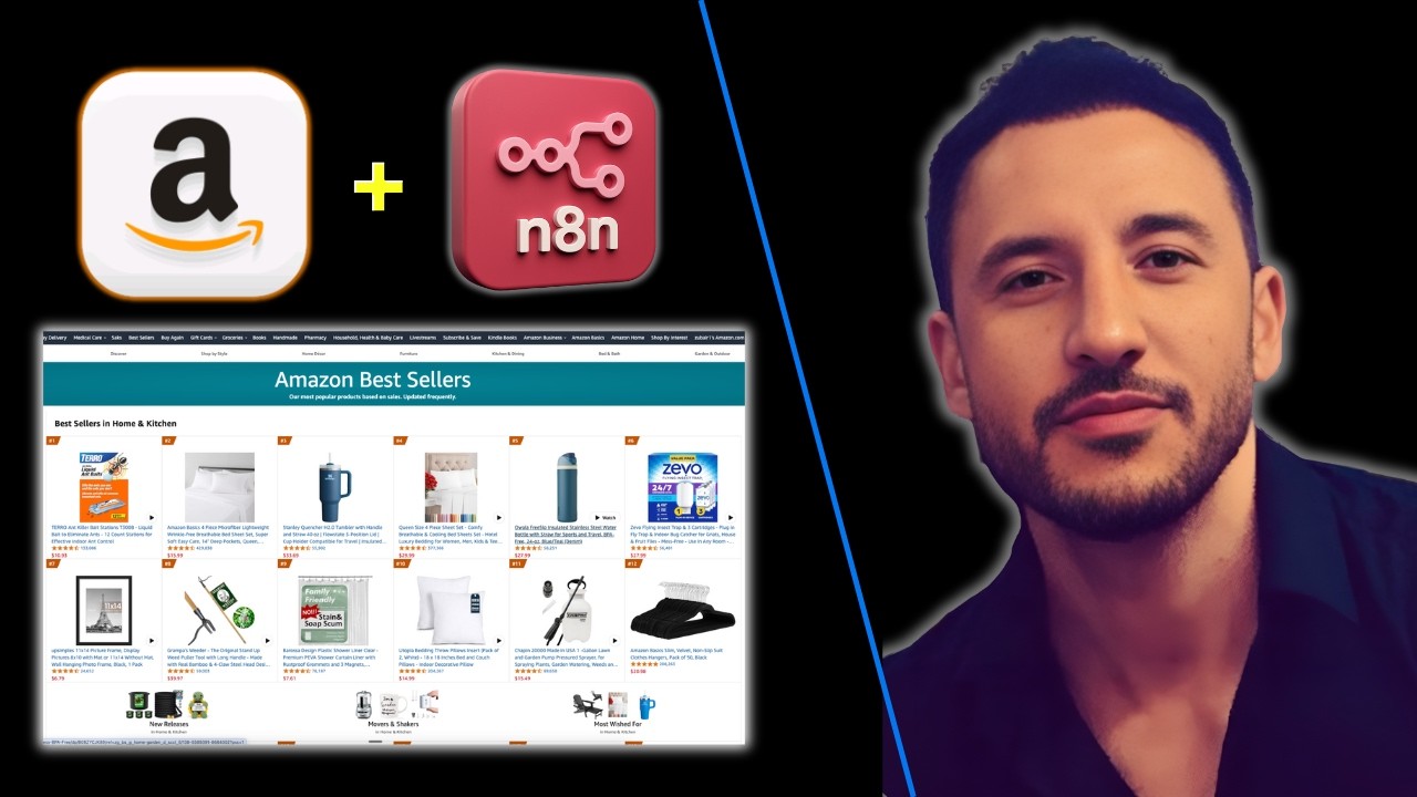 This AI System Scrapes Amazon Best Sellers (NO-CODE Tutorial)