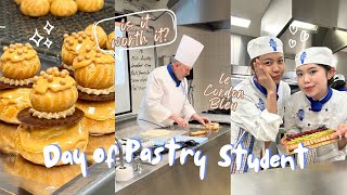 A Day of Pastry Student 🥖 Le Cordon Bleu Australia culinary (vlog tiếng anh)