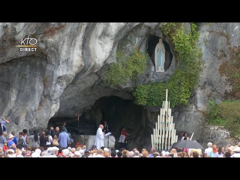 Chapelet du 22 août 2022 à Lourdes