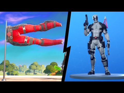 SALUTE Deadpool's Pants UNLOCKS X-Force Deadpool (Fortnite)