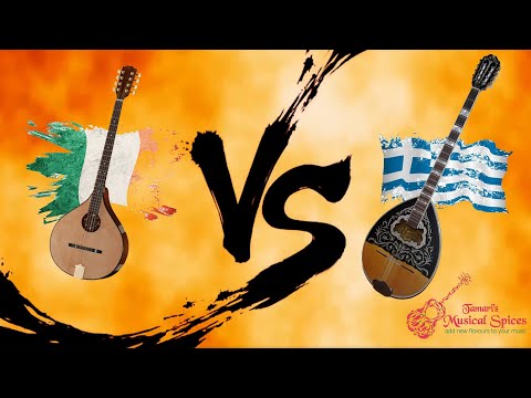 Greek Bouzouki vs. Irish Bouzouki