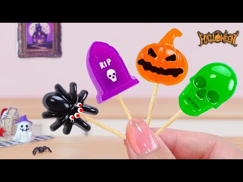 SPOOKY Miniature Halloween Jelly Decorating 🎃 1000+ HALLOWEEN Cakes Compilation 🎃 Mini Cakes