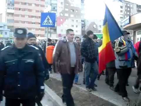 ALBA24.RO - Protest Alba Iulia 22 ianuarie 2012.AVI
