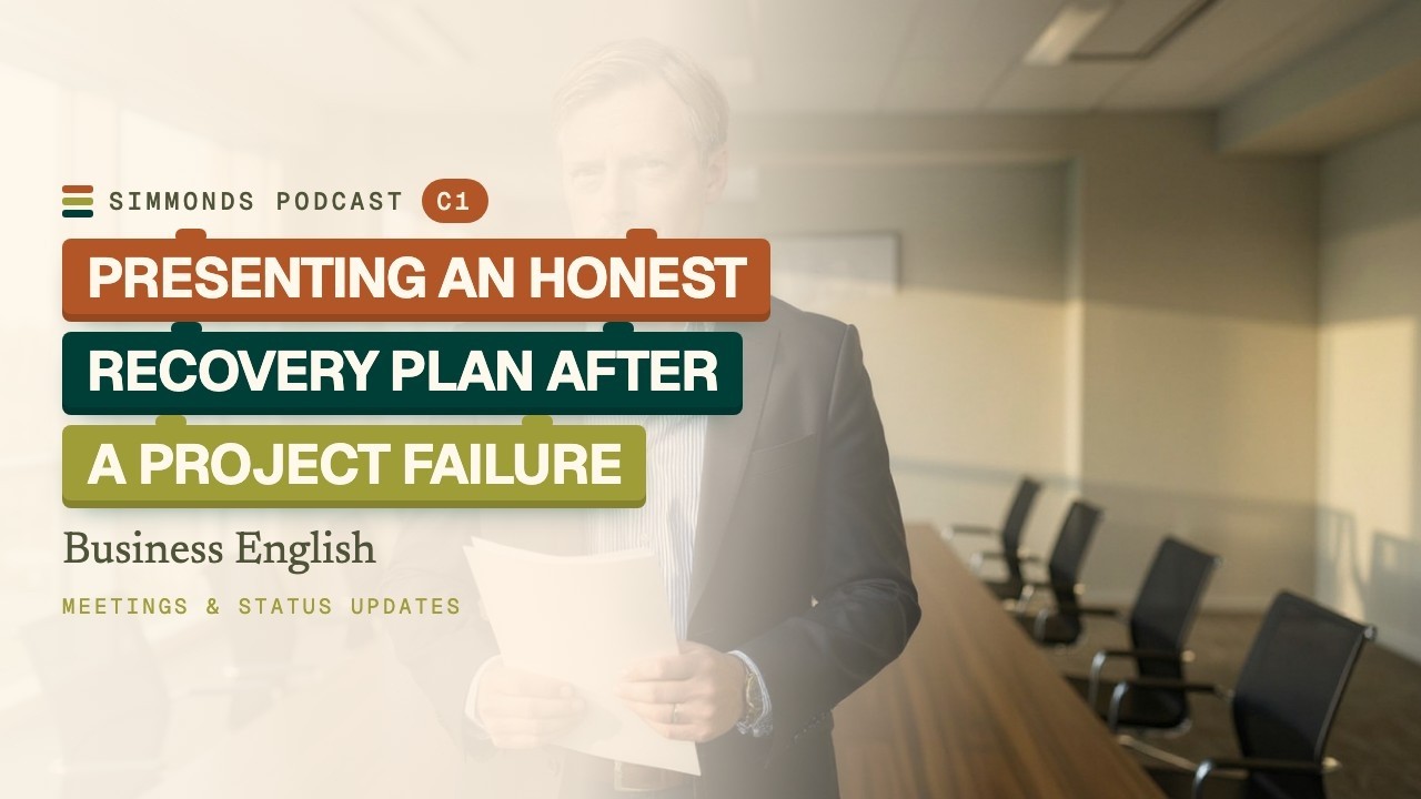 Presenting an Honest Recovery Plan After a Major Project Failure