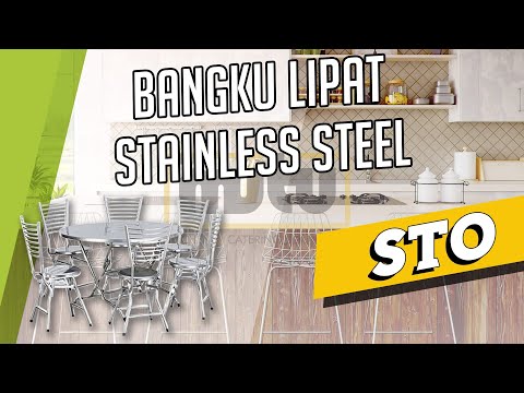 Round Stool Bangku Bulat Mutu STO-GD02 on Youtube
