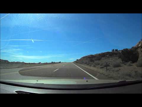 AZ 77-Holbrook to Snowflake, AZ timelapse drive
