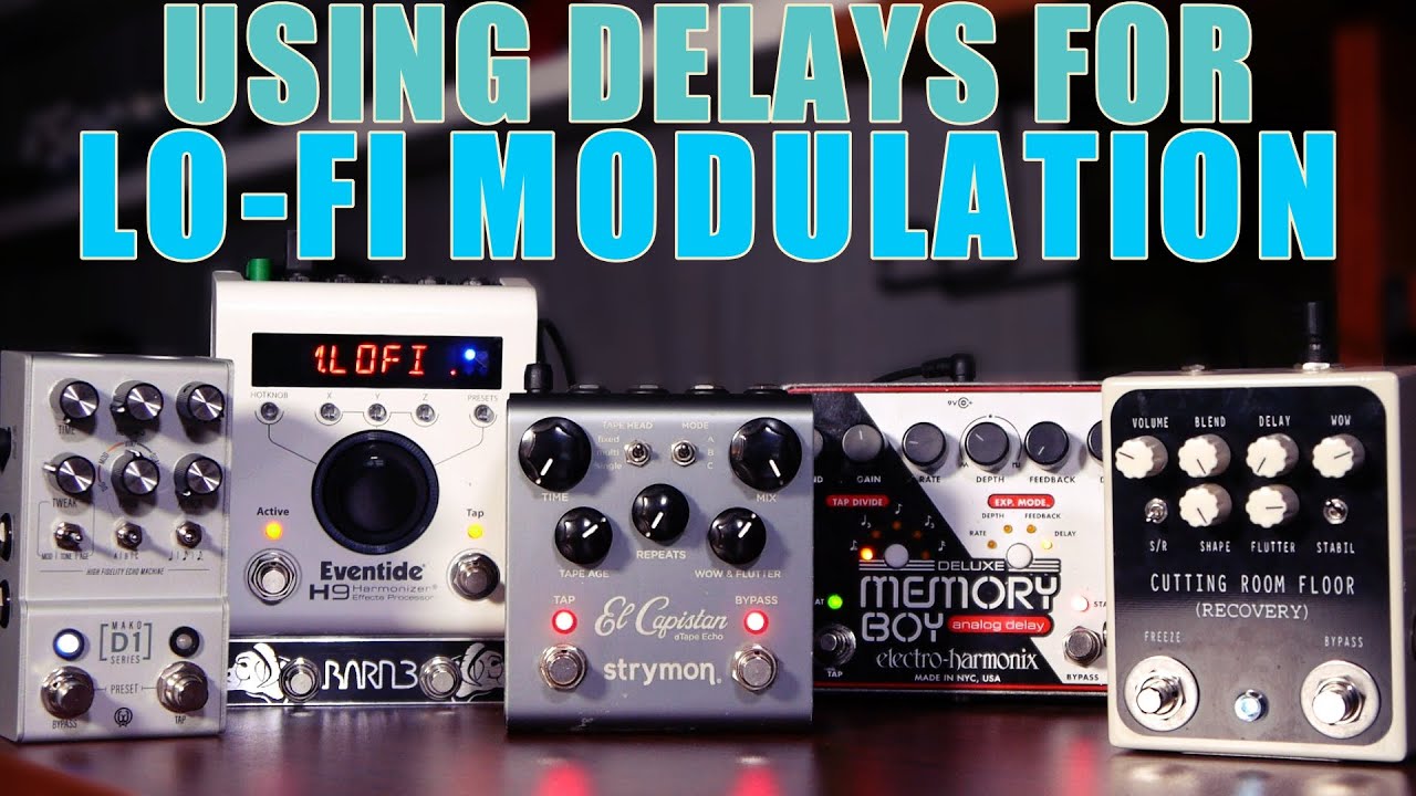 Using Delay Pedals for Lo-Fi Modulation