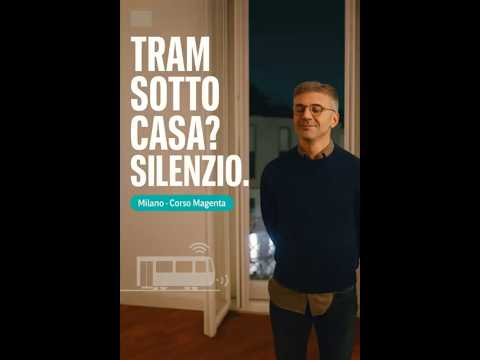 Finestre antirumore a Milano: doppia finestra contro il tram