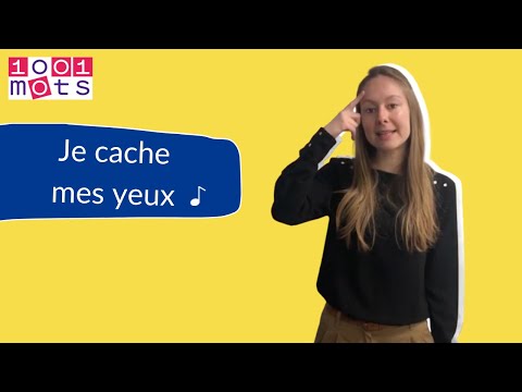 Je cache mes yeux - Comptine à gestes