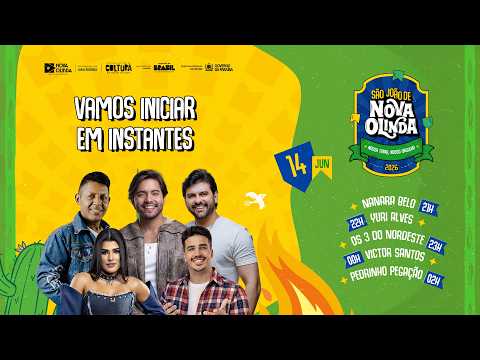 SÃO DE JOÃO DE NOVA OLINDA 2026 | VICTOR SANTOS - PEDRINHO PEGAÇÃO - OS 3 DOS NORDESTE - YURI ALVES