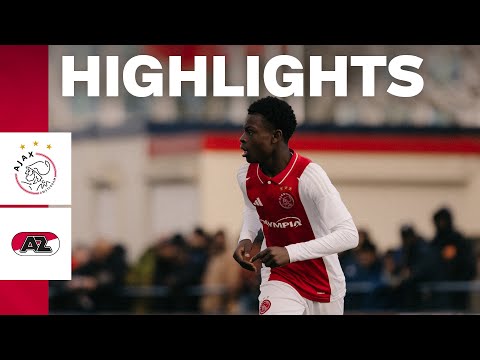 Next round secured ✅ | Highlights Ajax O15 - AZ O15 | Beker