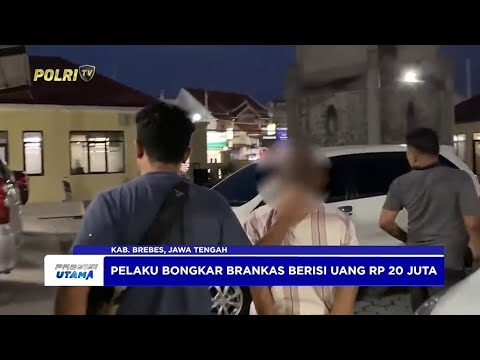 POLRES BREBES UNGKAP PERAMPOKAN BERSENJATA