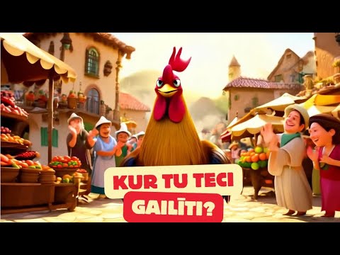 Kur tu teci, gailīti mans | Latviešu tautasdziesma | Latvian Folk Songs | Nursery rhymes