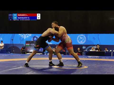 GR 130KG 1/8 Round | Laszlo Darabos (Hun) Vs Damirkhon Rakhmatov (Uzb) |U23 World Championship 2025 