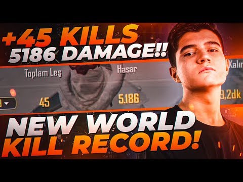 45 KILLS!! | NEW WORLD RECORD IN PUBG MOBILE