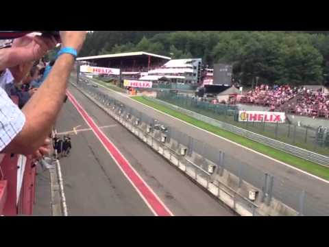 Largada F1 Bélgica 2013