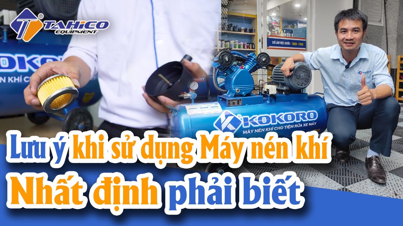 Quy trình sửa chữa và bảo dưỡng máy nén khí rửa xe 6