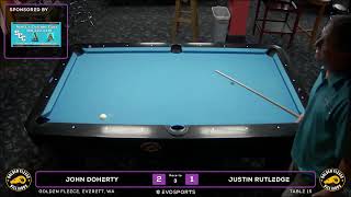 JOHN DOHERTY vs JUSTIN RUTLEDGE  - GOLDEN FLEECE - TABLE 15 | EvoSports